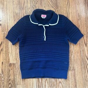 Kate Spade Navy 100% Cotton Sweater